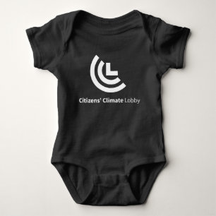 Keep Calm & Price Carbon Baby Bodysuit (Black)