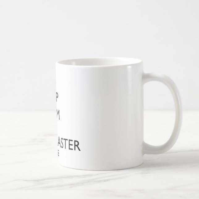 Keep Calm Scrum Master is here Coffee Mug (Right)