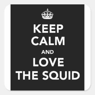 KEEP CALM STICKER - BLACK