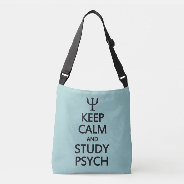 Keep Calm & Study Psych bags (Front)