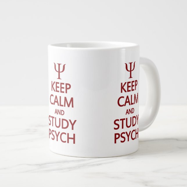 Keep Calm & Study Psych custom mugs (Front Right)
