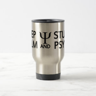 Keep Calm & Study Psych mug - choose style, colour