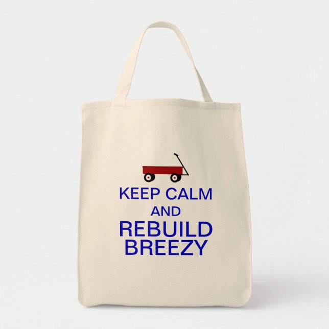 Keep Calm Tote Bag (Front)