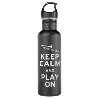 Keep Calm Trombone 710 Ml Water Bottle