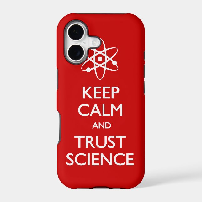 Keep Calm Trust Science (Back)