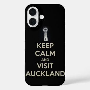 keep calm visit auckland iPhone 16 case