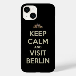 keep calm visit berlin Case-Mate iPhone 14 case