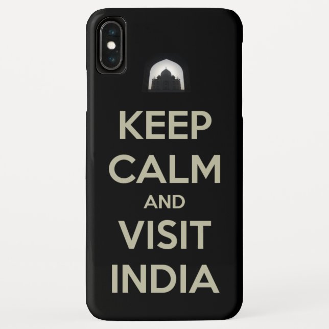 keep calm visit india Case-Mate iPhone case (Back)