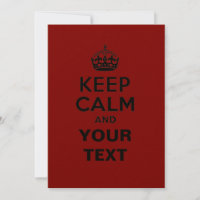 Keep Calm with Your Text