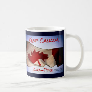 Keep Canada Zika-Free by RoseWrites Coffee Mug