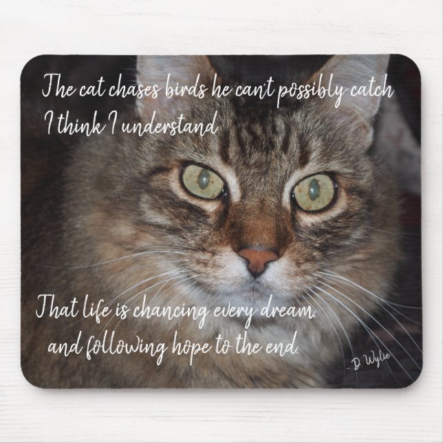 Keep Chasing Dreams Mouse Mat (Front)
