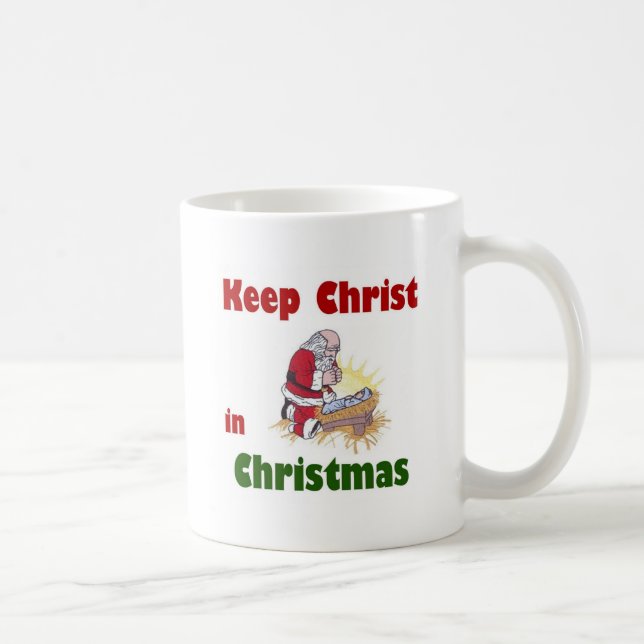 Keep Christ in Christmas Coffee Mug (Right)