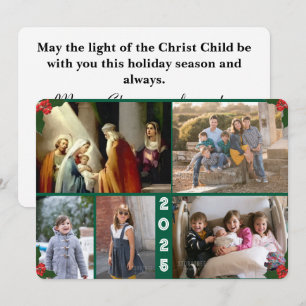 Keep Christ in Christmas Family Christmas Card