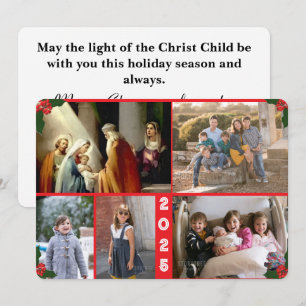 Keep Christ in Christmas Family Christmas Card