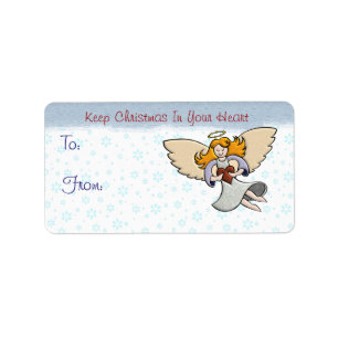 Keep Christmas In Your Heart Label