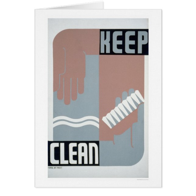 Keep Clean 1938 WPA (Front)