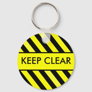 Keep Clear Key Ring