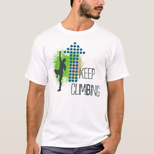 Keep climbing T-Shirt (Front)