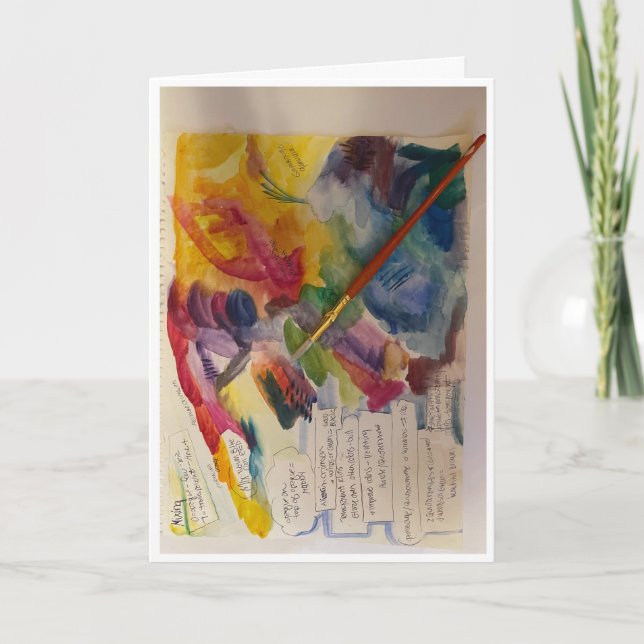 Keep Colouring World Card (Front)