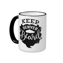 "Keep Denver Beard" - Two Tone Mug