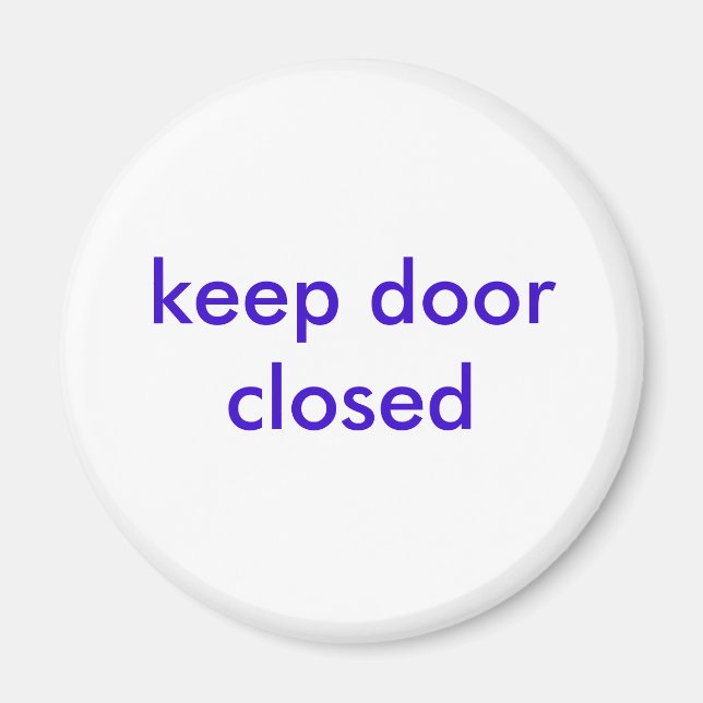 keep door closed magnet (Front)