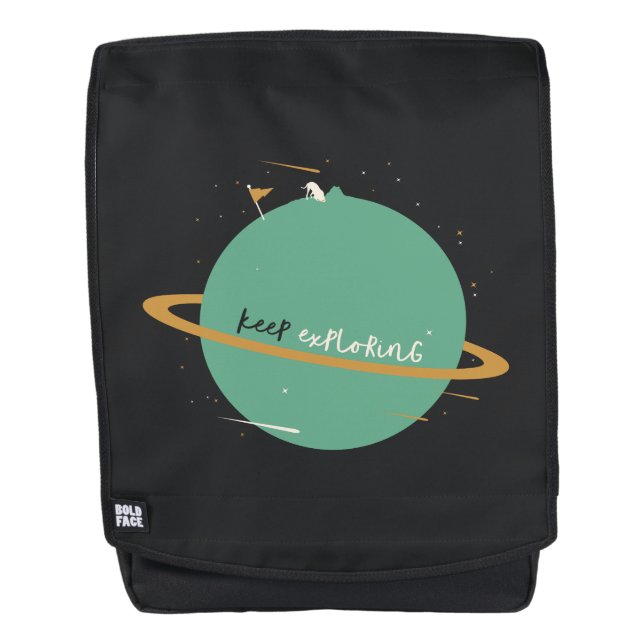 Keep Exploring Backpack (Front)