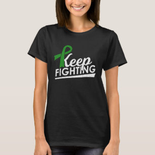Keep Fighting Cerebral Palsy & Glaucoma Warrior Aw T-Shirt