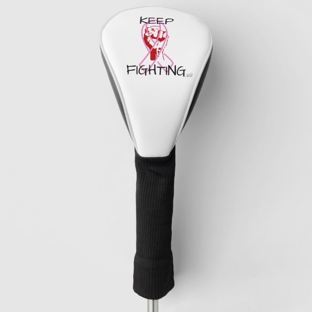 Keep Fighting Golf Head Cover (Front)