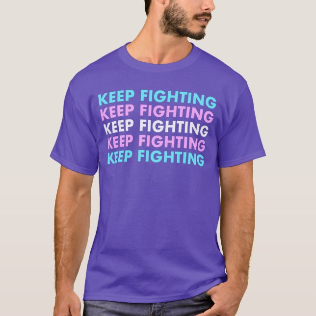 Keep Fightingrans Pride vintage T-Shirt (Front)