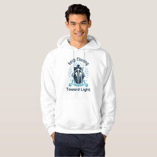 Keep Flowing Toward Light Hoodie