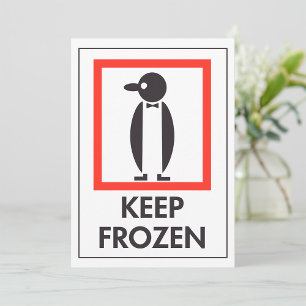 Keep Frozen Invitations