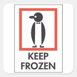 Keep Frozen Stickers