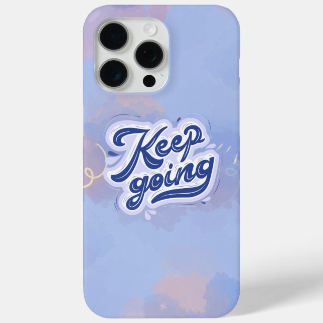 Keep Going Case-Mate iPhone Case (Back)