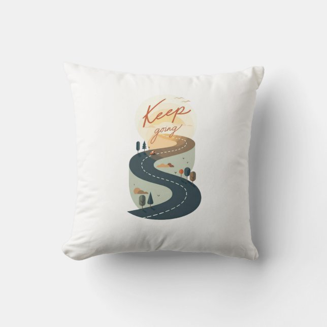 keep going cushion (Front)