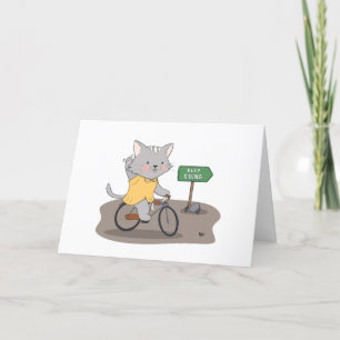 Keep Going Encouragement Greeting Card