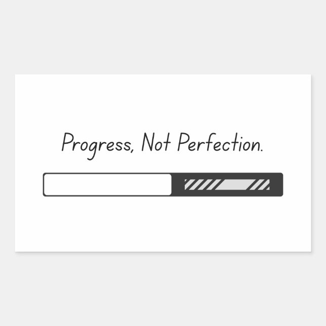  keep going, never give up, encouragement, motivat rectangular sticker (Front)