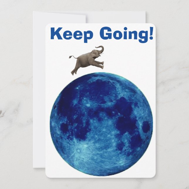 Keep Going Notecard (Front)