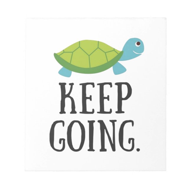 Keep Going Notepad (Front)