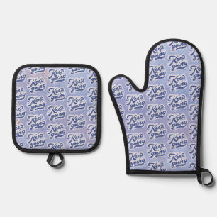 Keep Going Oven Mitt & Pot Holder Set