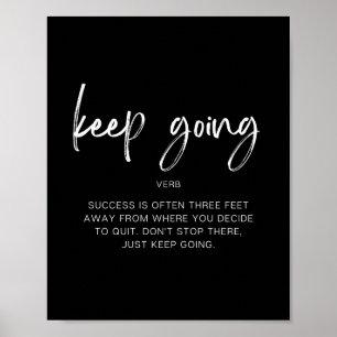 Keep Going Poster