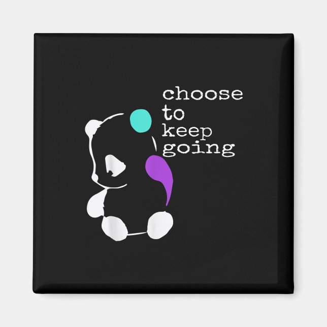 Keep Going Semicolon Gift Suicide Prevention Aware Magnet (Front)