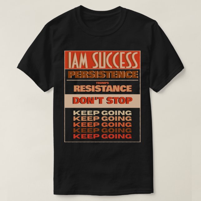 KEEP GOING T-Shirt (Design Front)