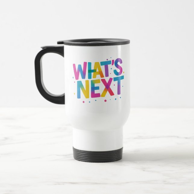 Keep Going   T-Shirt Travel Mug (Left)