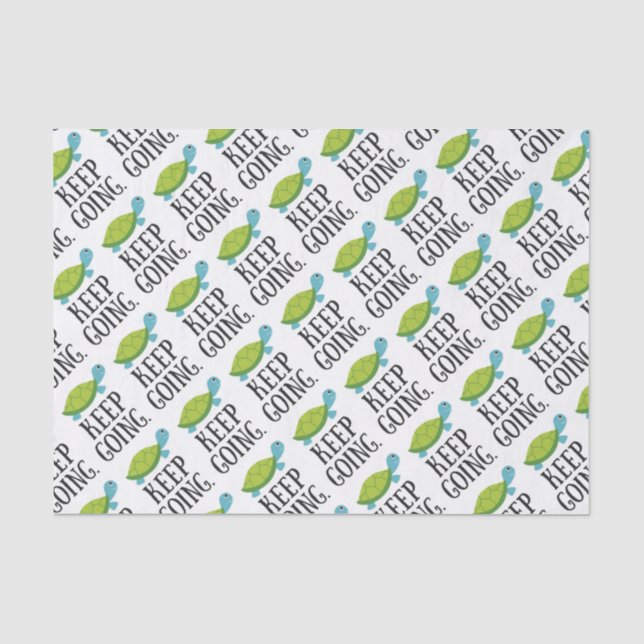 Keep Going Tissue Paper (Front)