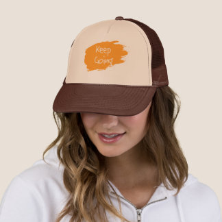 Keep going trucker hat