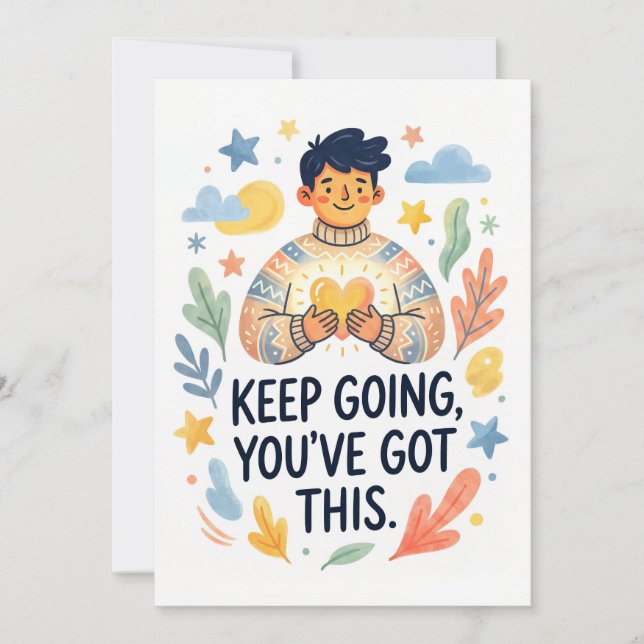 Keep Going, You’ve Got This Encouragement Card (Front)