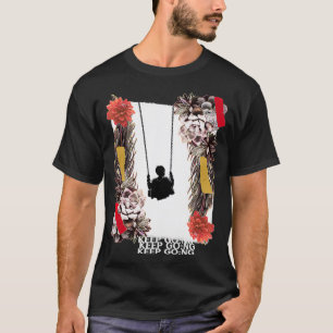 Keep Gong Mental Health Awareness, Semicolon, Grun T-Shirt