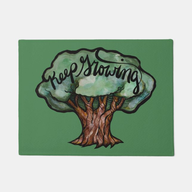 Keep Growing                                       Doormat (Front)
