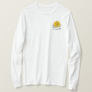 Keep her wild sunflower frocket long-sleeve T-Shirt