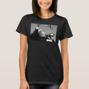 Keep Him Down Bulletproof Trump 2024  T-Shirt